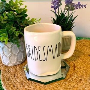 Rae Dunn , BRIDESMAID coffee tea mug, EUC
